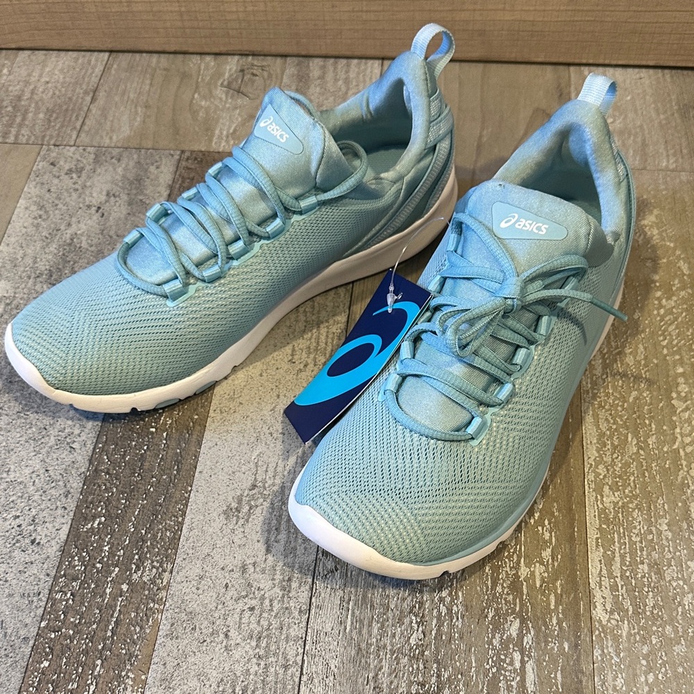 Brand new Asics womens gel fit Sana 3 porcelain blue cross trainer shoes - Picture 2 of 6